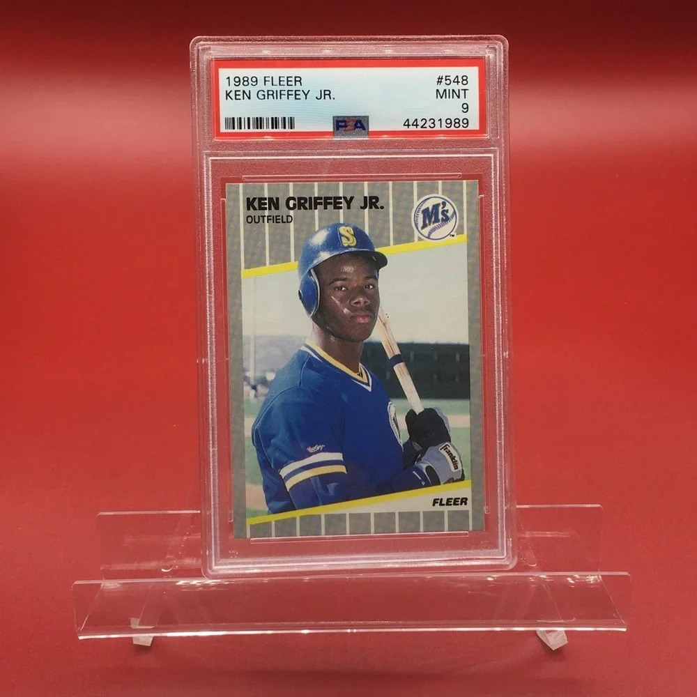 1989 Fleer Ken Griffey Jr. Rookie PSA Gem 9 #548